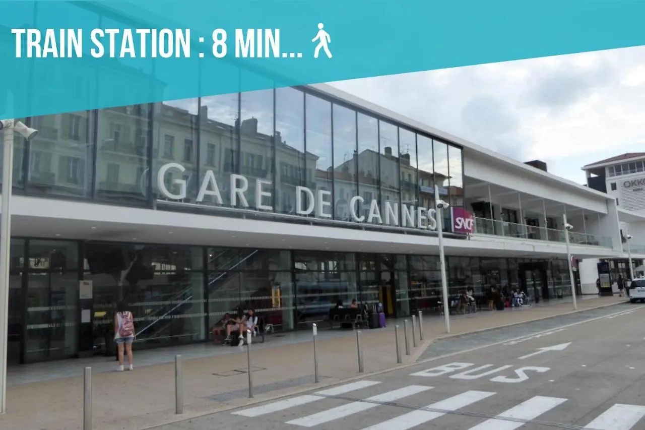 Le Forville : 400M Palais, Calme, Clim Cannes 0*,  France